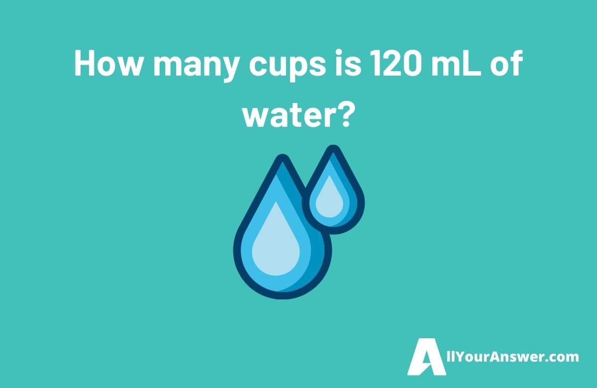 How many cups is 120 mL of water