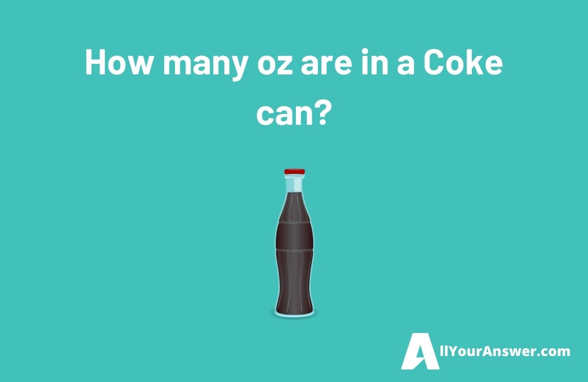 How many oz are in a Coke can