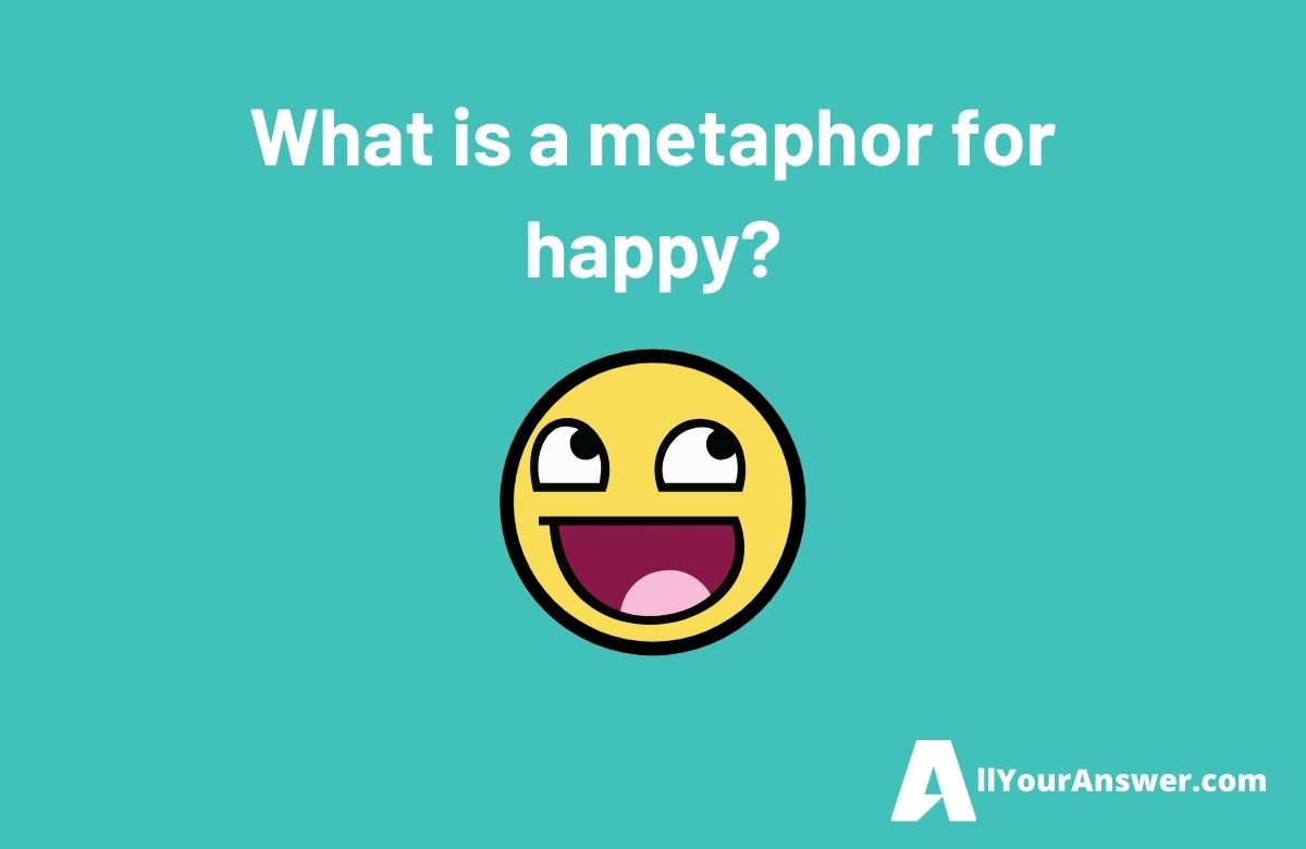 What is a metaphor for happy