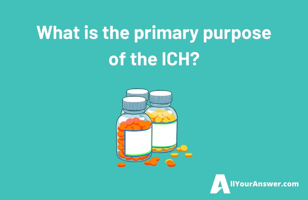 What is the primary purpose of the ICH
