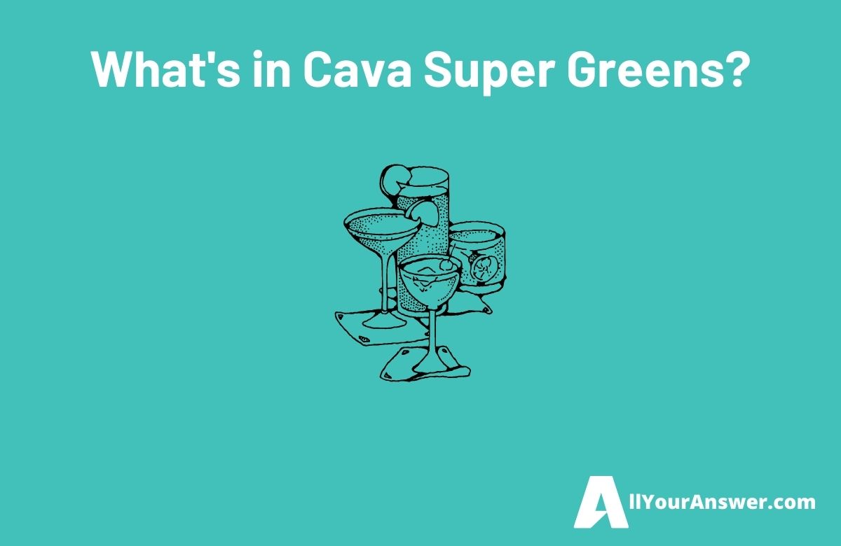 Whats in Cava Super Greens