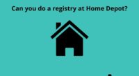 Can you do a registry at Home Depot
