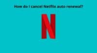 How do I cancel Netflix auto renewal