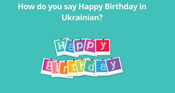 How do you say Happy Birthday in Ukrainian? 1 How do you say Happy Birthday in Ukrainian