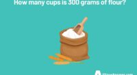 How many cups is 300 grams of flour