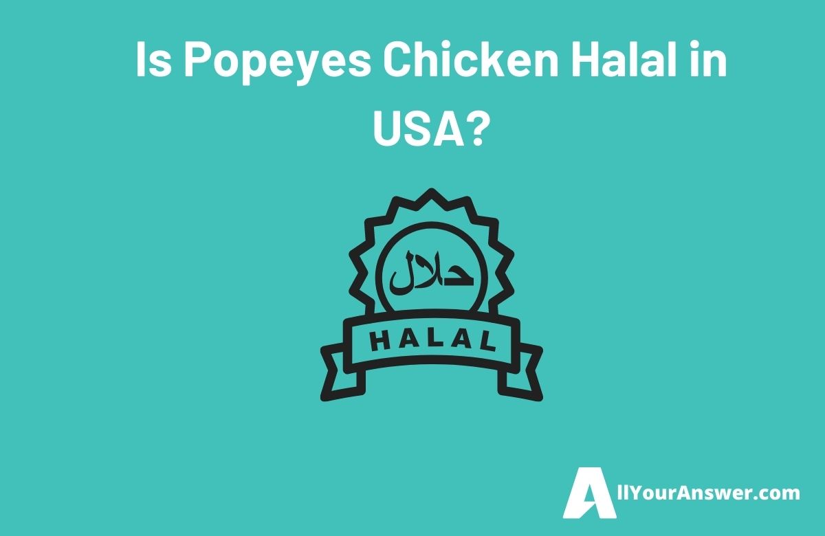 Is Popeyes Chicken Halal in USA
