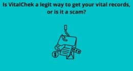 Is VitalChek a legit way to get your vital records or is it a scam