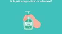 Is liquid soap acidic or alkaline
