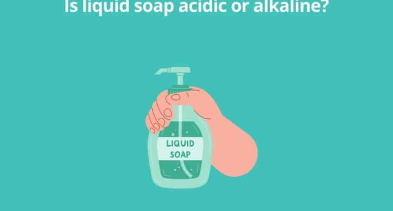 Is liquid soap acidic or alkaline