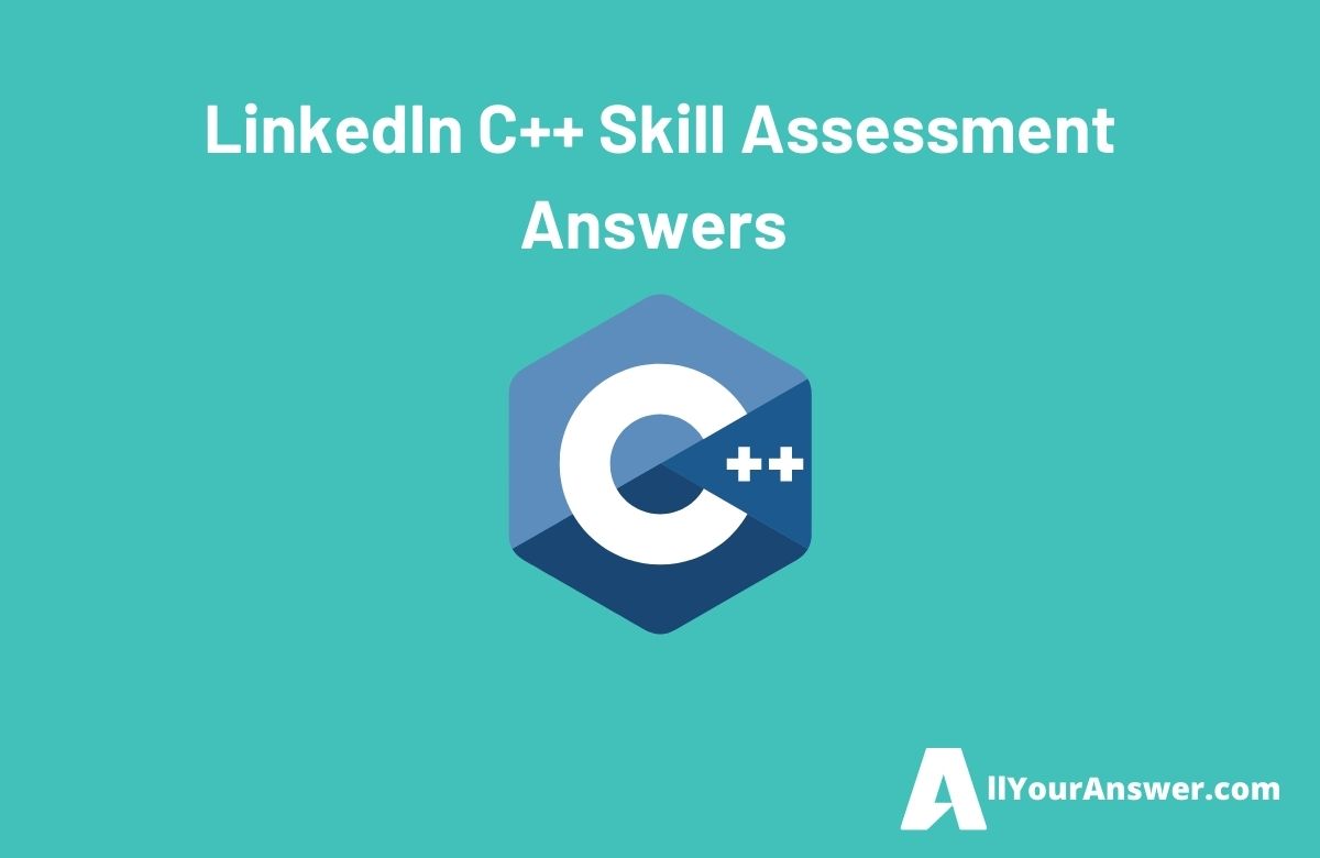 LinkedIn C Skill Assessment Answers