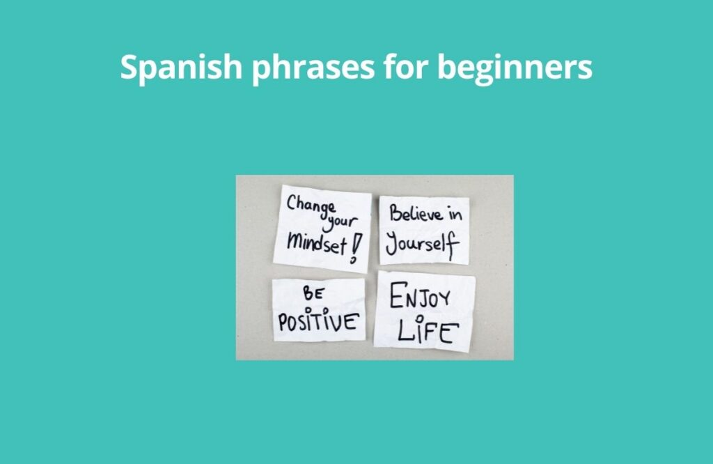 Spanish phrases for beginners