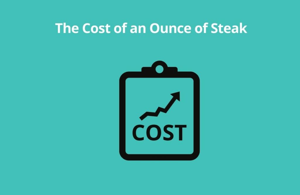 The Cost of an Ounce of Steak