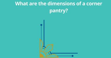 What are the dimensions of a corner pantry