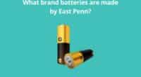 What brand batteries are made by East Penn