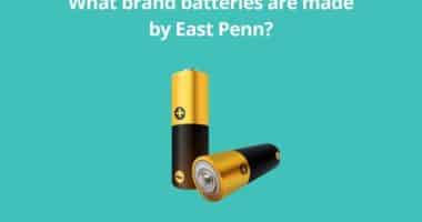 What brand batteries are made by East Penn