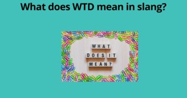 What does WTD mean in slang