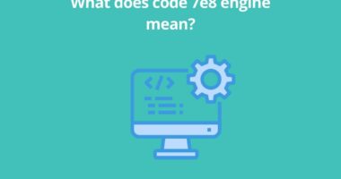 What does code 7e8 engine mean