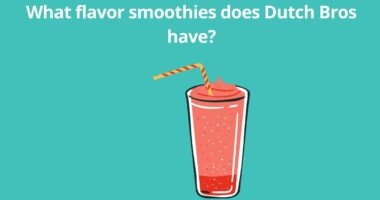 What flavor smoothies does Dutch Bros have