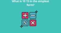 What is 10 15 in the simplest form