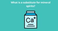 What is a substitute for mineral spirits
