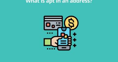 What is apt in an address