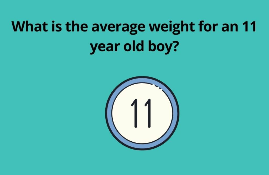 What is the average weight for an 11 year old boy