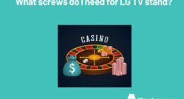 What screws do I need for LG TV stand 1 1