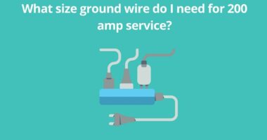 What size ground wire do I need for 200 amp service