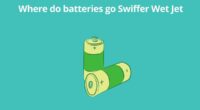 Where do batteries go Swiffer Wet Jet