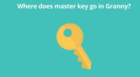 Where does master key go in Granny