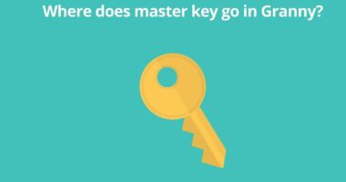 Where does master key go in Granny