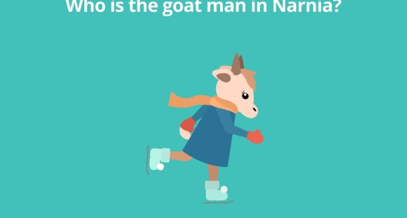 Who is the goat man in Narnia