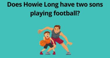 Does Howie Long have two sons playing football