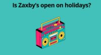 Is Zaxbys open on holidays