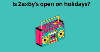 Is Zaxbys open on holidays