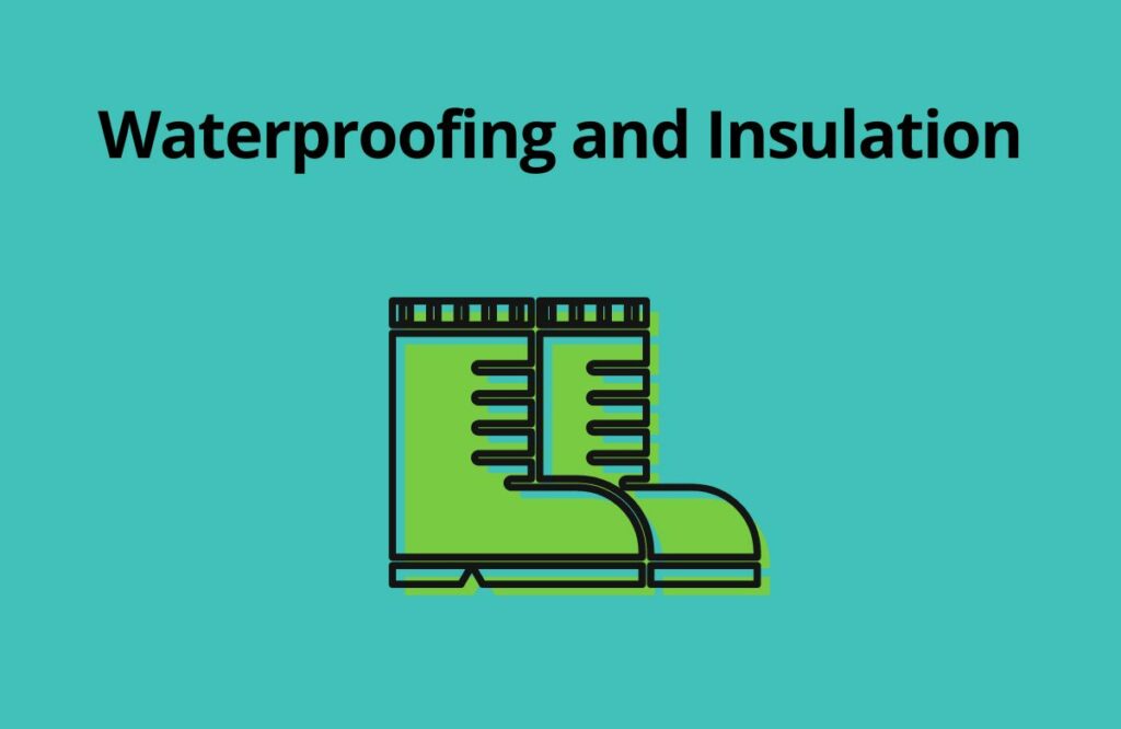 Waterproofing and Insulation
