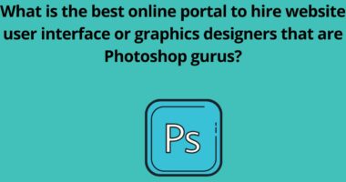 What is the best online portal to hire website user interface or graphics designers that are Photoshop gurus