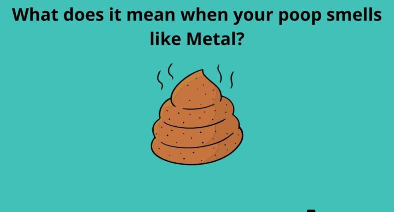 What does it mean when your poop smells like Metal