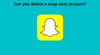 Can you delete a snap chat account