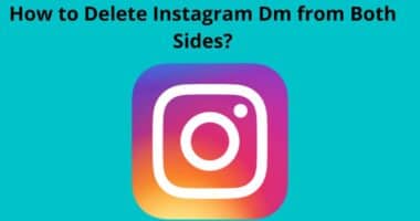 How to Delete Instagram Dm from Both Sides