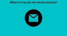 Where is my att net email account