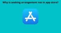 Why is seeking arrangement not in app store