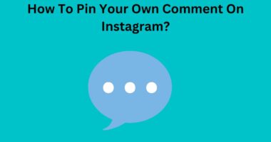 How To Pin Your Own Comment On Instagram