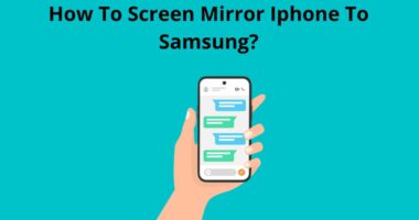 How To Screen Mirror Iphone To Samsung