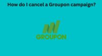 How do I cancel a Groupon campaign