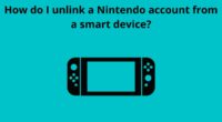 How do I crop a scHow do I unlink a Nintendo account from a smart device