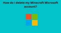 How do I delete my Minecraft Microsoft account
