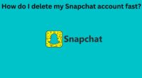 How do I delete my Snapchat account fast