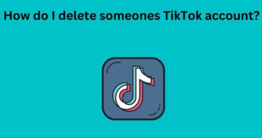 How do I delete someones TikTok account