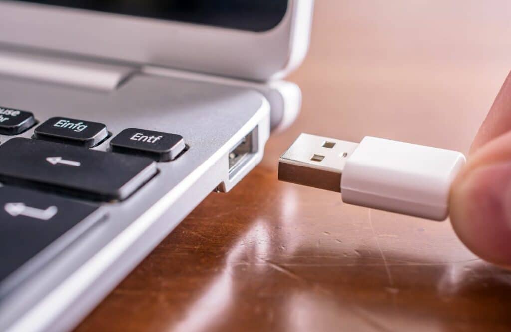 How do I get water out of my charging port fast